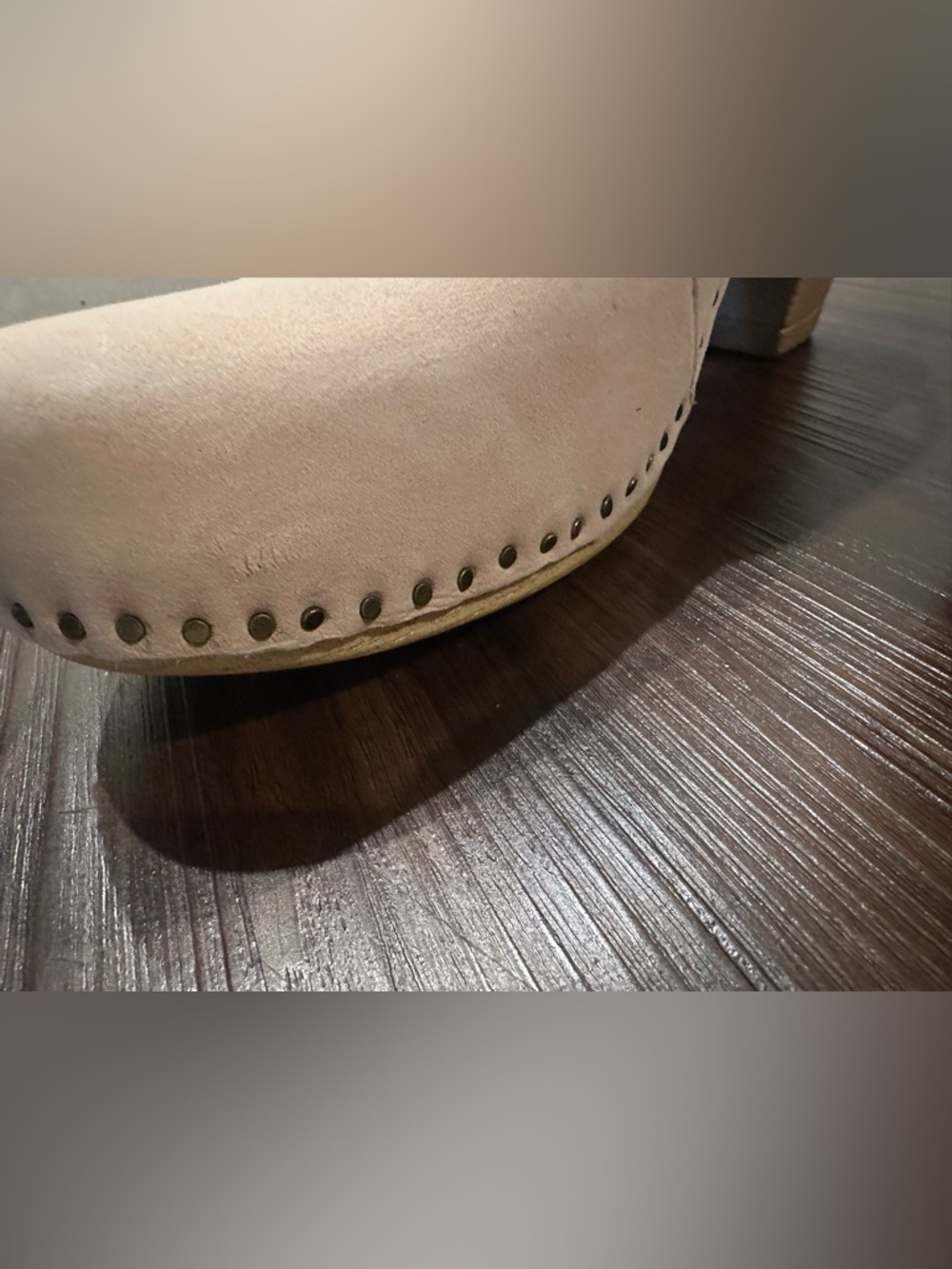 Dansko Taytum Blush Nubuck Heeled Clogs - Picture 9 of 10